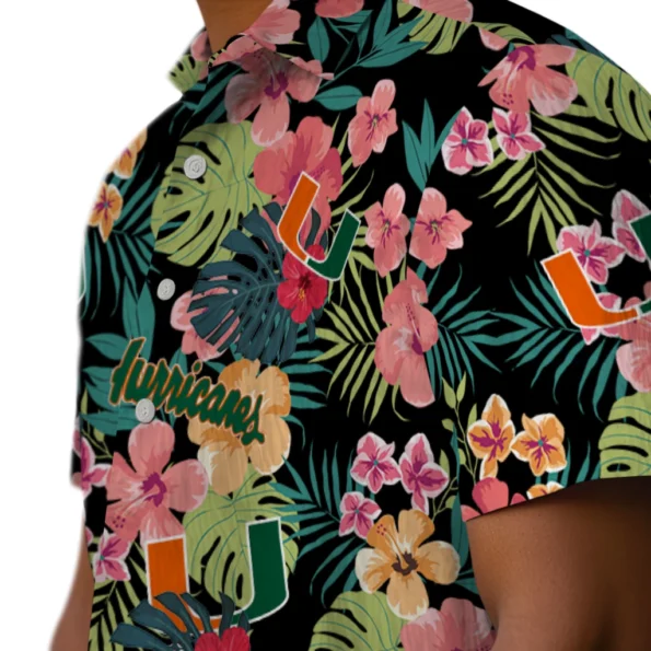 Miami Hurricanes Hawaiian Shirt Personalized Hibiscus Paradise Trendy Miami Hurricanes Hawaiian Shirt Personalized Hibiscus Paradise Trendy