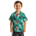 Michigan State Spartans Hawaiian Shirt Customized Hibiscus Blossoms Green Best Selling