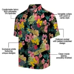 Michigan Wolverines Hawaiian Shirt Customized Hibiscus Paradise Best Selling
