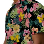 Michigan Wolverines Hawaiian Shirt Customized Hibiscus Paradise Best Selling