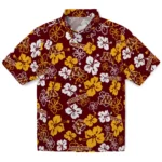Minnesota Golden Gophers Hawaiian Shirt - Tropical Floral Pattern 1 minnesota-golden-gophers-hawaiian-shirt-hibiscus-flower-design-best-selling.webp