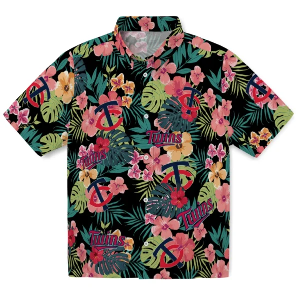 Minnesota Twins Hawaiian Shirt Customized Hibiscus Paradise Best Selling Minnesota Twins Hawaiian Shirt Customized Hibiscus Paradise Best Selling