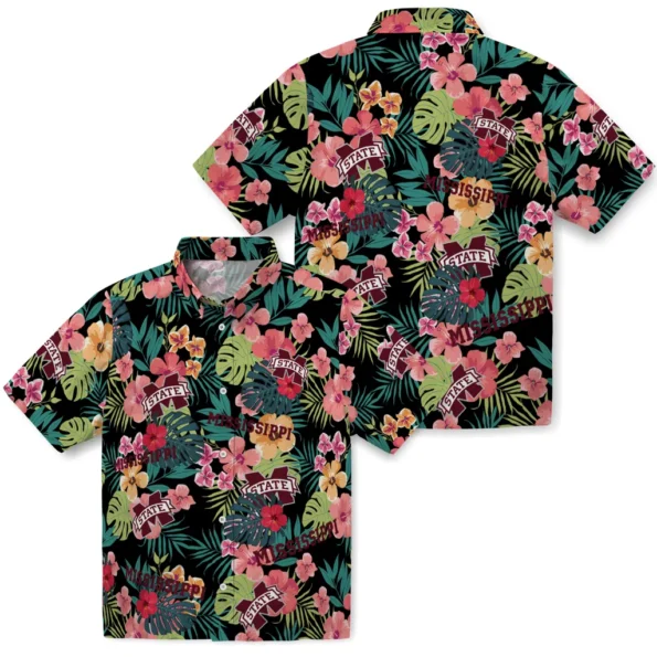 Mississippi State Bulldogs Hawaiian Shirt Personalized Hibiscus Paradise High Quality Mississippi State Bulldogs Hawaiian Shirt Personalized Hibiscus Paradise High Quality