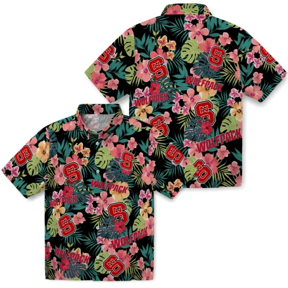 Nc State Wolfpack Hawaiian Shirt Custom Hibiscus Paradise High Quality Nc State Wolfpack Hawaiian Shirt Custom Hibiscus Paradise High Quality