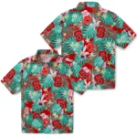 Nc State Wolfpack Hawaiian Shirt Customized Hibiscus Blossoms Red Best Selling