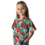 Nc State Wolfpack Hawaiian Shirt Customized Hibiscus Blossoms Red Best Selling