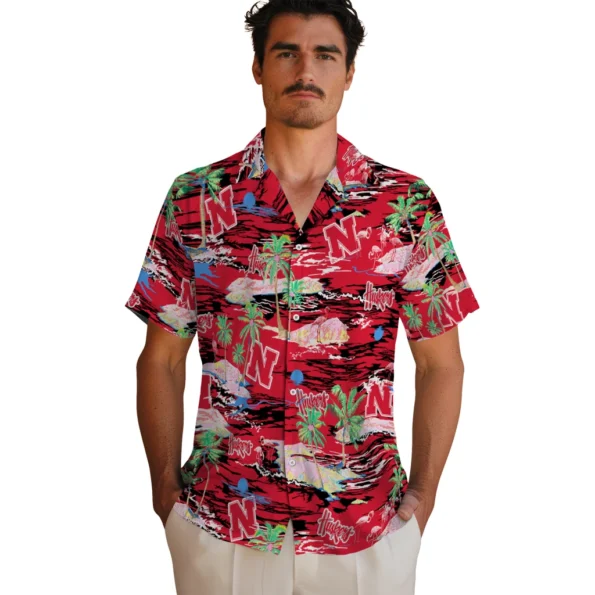nebraska-cornhuskers-hawaiian-shirt-hawaii-island-fashion-forward.webp
