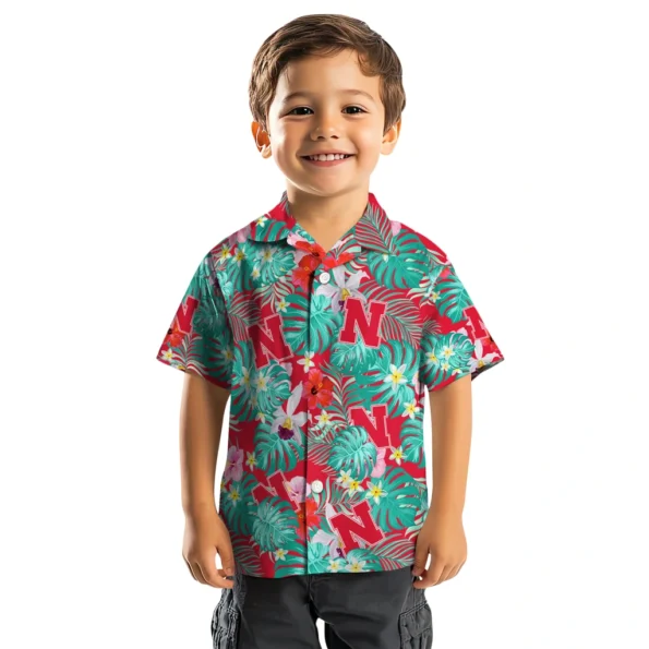 Nebraska Cornhuskers Hawaiian Shirt Personalized Hibiscus Blossoms Red Top Rated Nebraska Cornhuskers Hawaiian Shirt Personalized Hibiscus Blossoms Red Top Rated