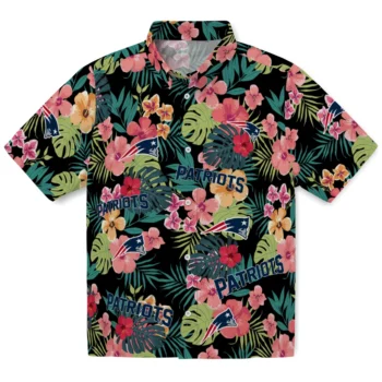 New England Patriots Hawaiian Shirt Customized Hibiscus Paradise Best Selling