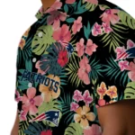 New England Patriots Hawaiian Shirt Customized Hibiscus Paradise Best Selling