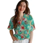 New Orleans Saints Hawaiian Shirt Custom Hibiscus Blossoms Gold Best Selling