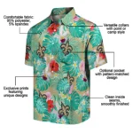 New Orleans Saints Hawaiian Shirt Custom Hibiscus Blossoms Gold Best Selling