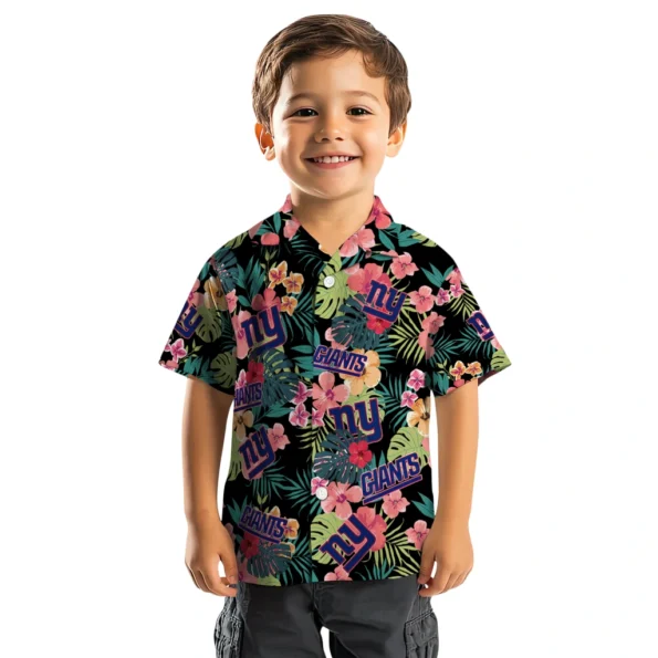 New York Giants Hawaiian Shirt Custom Hibiscus Paradise Top Rated New York Giants Hawaiian Shirt Custom Hibiscus Paradise Top Rated