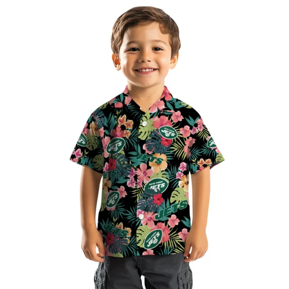 New York Jets Hawaiian Shirt Customized Hibiscus Paradise Top Rated