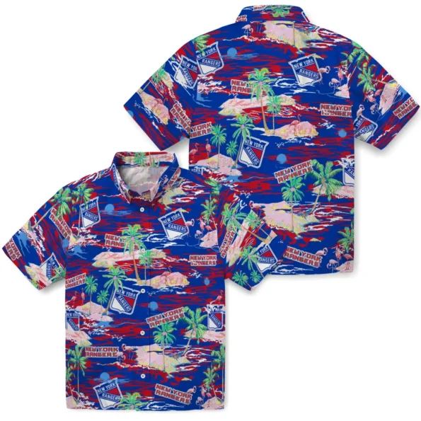 new-york-rangers-hawaiian-shirt-hawaii-island-high-quality.webp