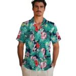 New York Yankees Hawaiian Shirt Customized Hibiscus Blossoms Navy Best Selling