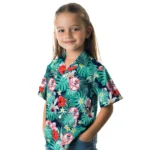 New York Yankees Hawaiian Shirt Customized Hibiscus Blossoms Navy Best Selling