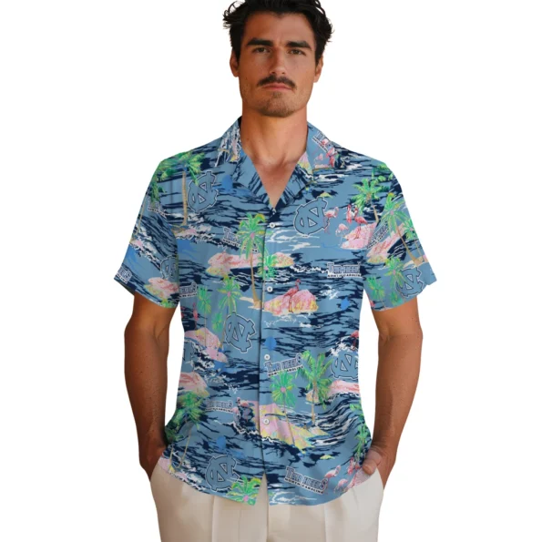 north-carolina-tar-heels-hawaiian-shirt-hawaii-island-fashion-forward.webp