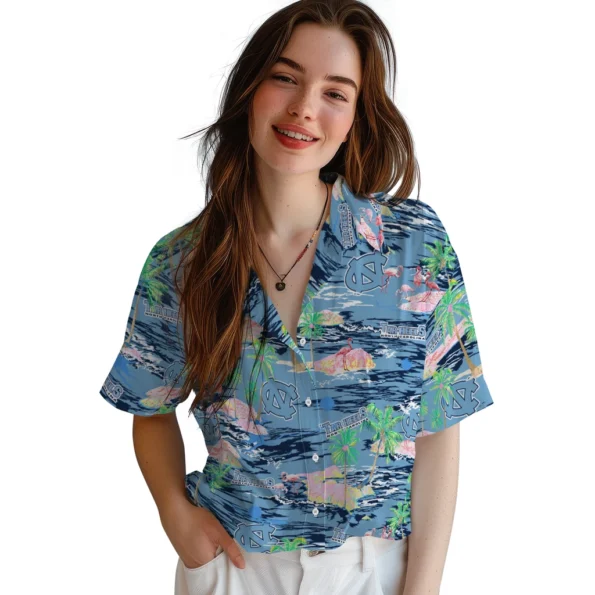 north-carolina-tar-heels-hawaiian-shirt-hawaii-island-latest-model.webp
