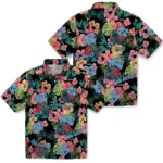 North Carolina Tar Heels Hawaiian Shirt Personalized Hibiscus Paradise Best Selling