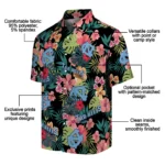 North Carolina Tar Heels Hawaiian Shirt Personalized Hibiscus Paradise Best Selling