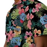North Carolina Tar Heels Hawaiian Shirt Personalized Hibiscus Paradise Best Selling