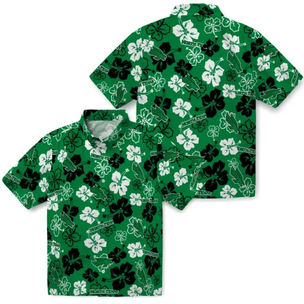 north-texas-mean-green-hawaiian-shirt-hibiscus-flower-design-high-quality.webp