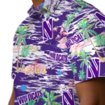 northwestern-wildcats-hawaiian-shirt-hawaii-island-best-selling.webp