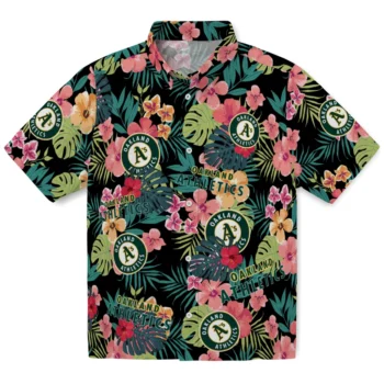 Oakland Athletics Hawaiian Shirt Customized Hibiscus Paradise Best Selling