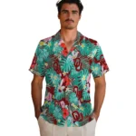 Oklahoma Sooners Hawaiian Shirt Custom Hibiscus Blossoms Crimson Best Selling