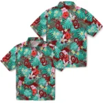 Oklahoma Sooners Hawaiian Shirt Custom Hibiscus Blossoms Crimson Best Selling