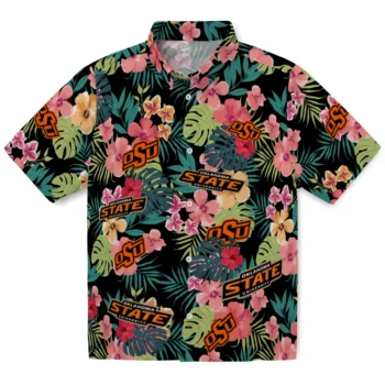 Oklahoma State Cowboys Hawaiian Shirt Custom Hibiscus Paradise Best Selling