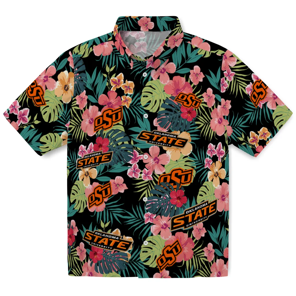 Oklahoma State Cowboys Hawaiian Shirt Custom Hibiscus Paradise Best Selling Oklahoma State Cowboys Hawaiian Shirt Custom Hibiscus Paradise Best Selling