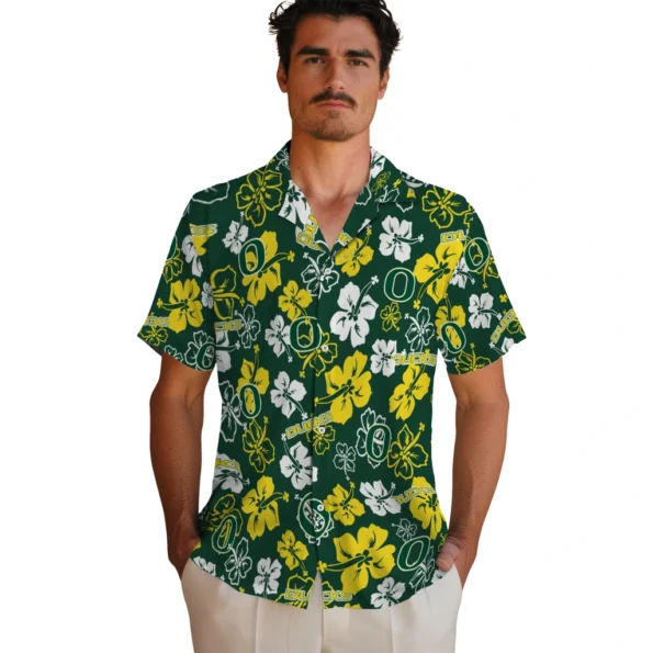 oregon-ducks-hawaiian-shirt-hibiscus-flower-design-fashion-forward.webp