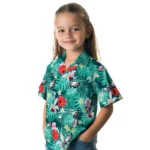 Philadelphia Eagles Hawaiian Shirt Custom Hibiscus Blossoms Green Best Selling