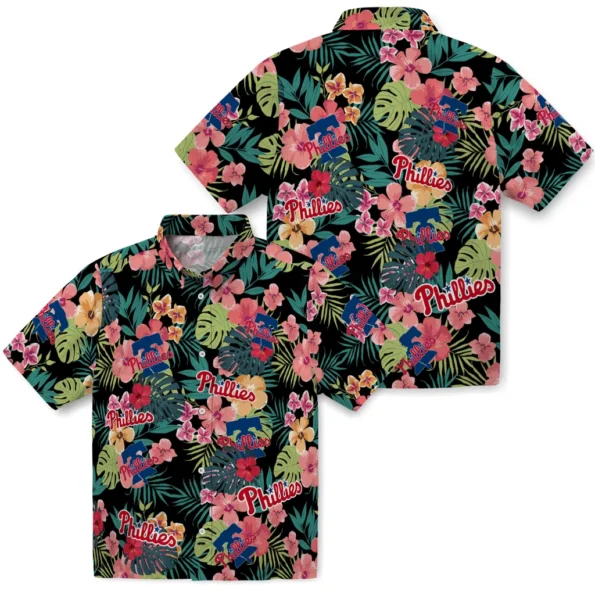 Philadelphia Phillies Hawaiian Shirt Personalized Hibiscus Paradise High Quality Philadelphia Phillies Hawaiian Shirt Personalized Hibiscus Paradise High Quality