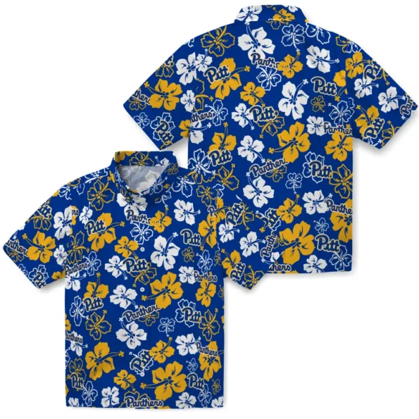 pittsburgh-panthers-hawaiian-shirt-hibiscus-flower-design-high-quality.webp