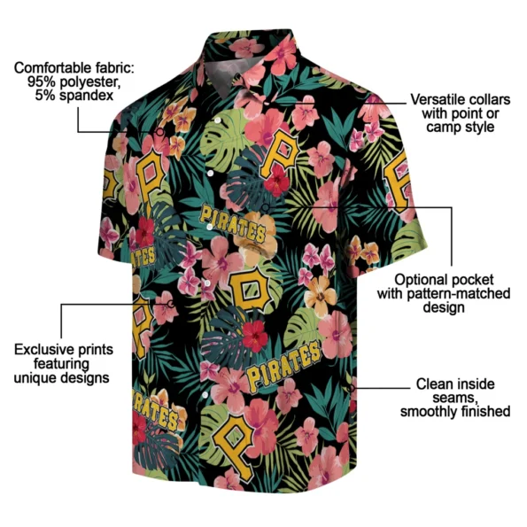 Pittsburgh Pirates Hawaiian Shirt Custom Hibiscus Paradise New Arrival