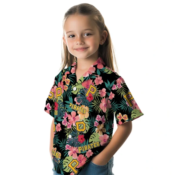 Pittsburgh Pirates Hawaiian Shirt Custom Hibiscus Paradise Premium Grade