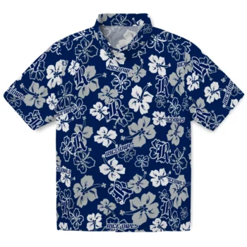 Rice Owls Hawaiian Shirt - Tropical Floral Pattern
