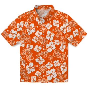 Sam Houston Bearkats Hawaiian Shirt - Tropical Floral Pattern