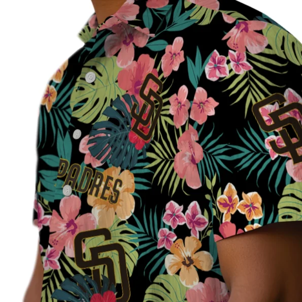 San Diego Padres Hawaiian Shirt Customized Hibiscus Paradise Trendy San Diego Padres Hawaiian Shirt Customized Hibiscus Paradise Trendy