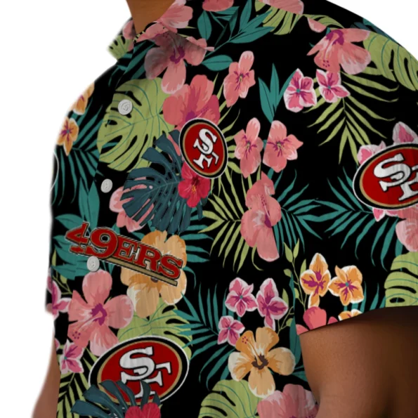 San Francisco 49ers Hawaiian Shirt Customized Hibiscus Paradise Trendy