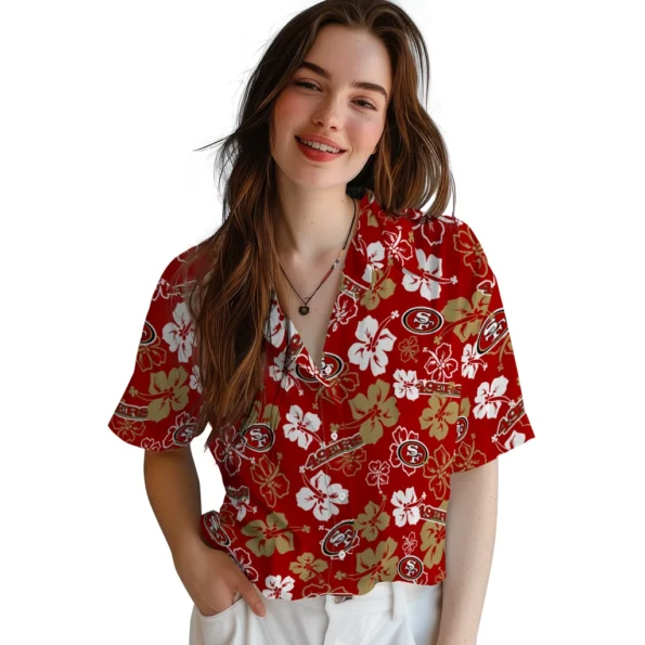 san-francisco-49ers-hawaiian-shirt-hibiscus-flower-design-latest-model.webp