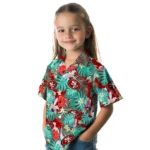San Francisco 49ers Hawaiian Shirt Personalized Hibiscus Blossoms Red Best Selling