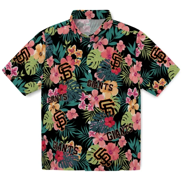San Francisco Giants Hawaiian Shirt Personalized Hibiscus Paradise Best Selling San Francisco Giants Hawaiian Shirt Personalized Hibiscus Paradise Best Selling