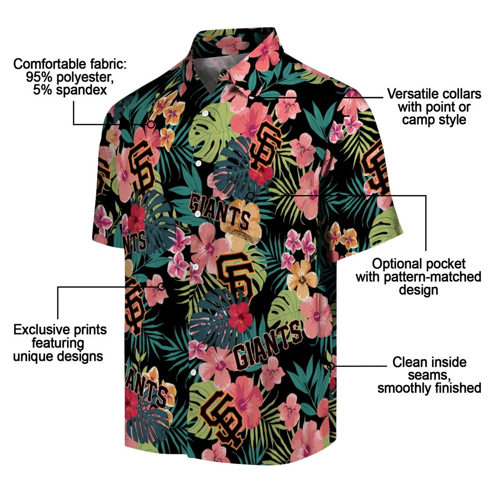 San Francisco Giants Hawaiian Shirt Personalized Hibiscus Paradise New Arrival San Francisco Giants Hawaiian Shirt Personalized Hibiscus Paradise New Arrival