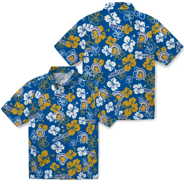 san-jose-state-spartans-hawaiian-shirt-hibiscus-flower-design-high-quality.webp