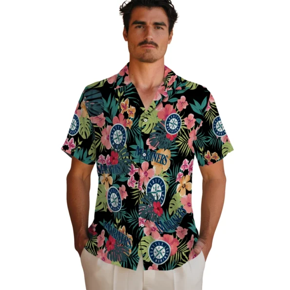Seattle Mariners Hawaiian Shirt Custom Hibiscus Paradise Fashion Forward Seattle Mariners Hawaiian Shirt Custom Hibiscus Paradise Fashion Forward