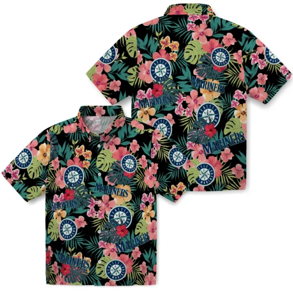 Seattle Mariners Hawaiian Shirt Custom Hibiscus Paradise High Quality Seattle Mariners Hawaiian Shirt Custom Hibiscus Paradise High Quality